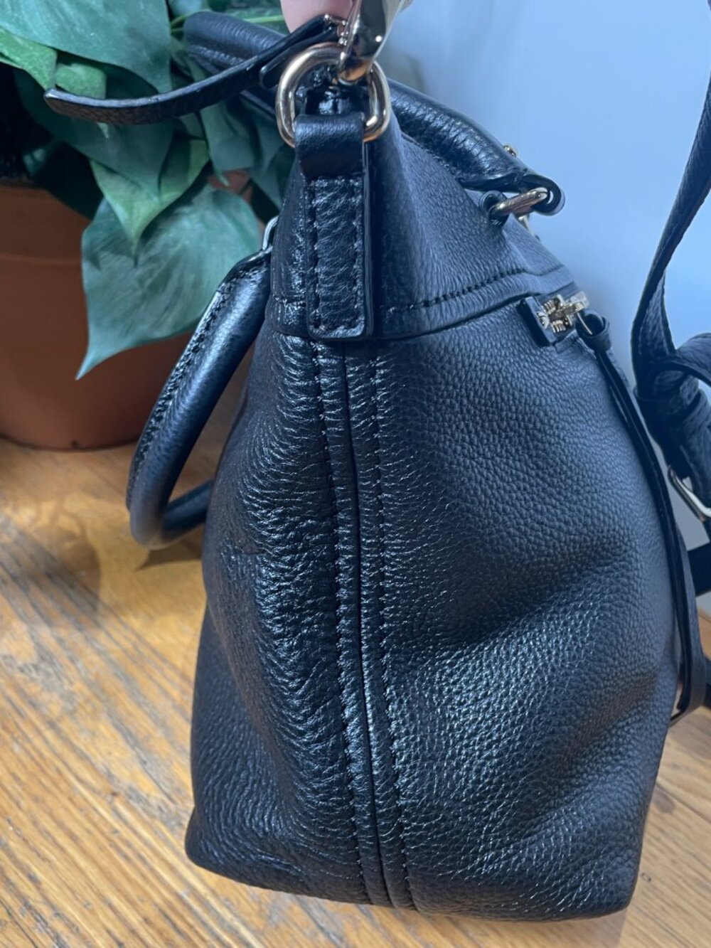Kate Spade Cobble Hill Gina Satchel Black - Picture 3 of 11